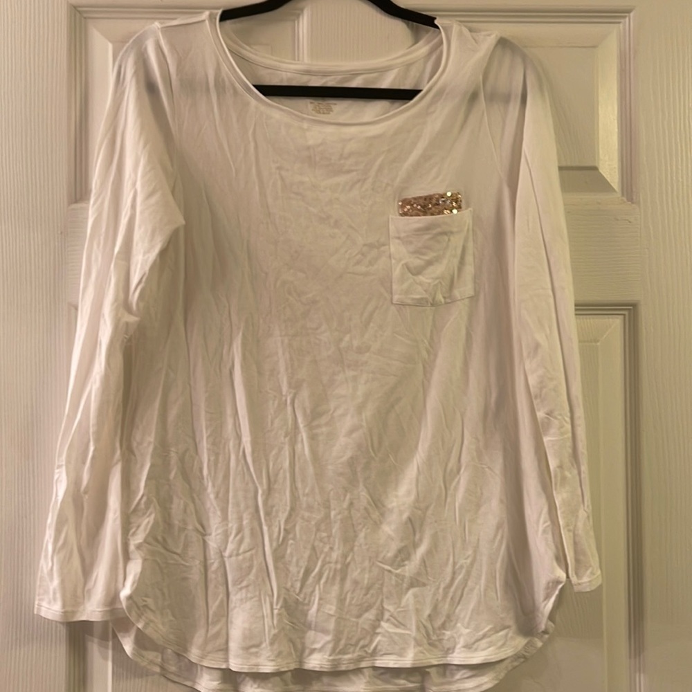 lilly pulitzer louella sequin pocket top